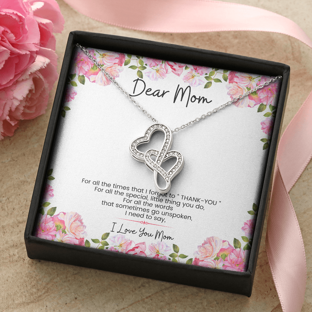 Pendant Necklace, Gifts for Mom, Mother's Day Gifts, Birthday Gifts for Mom, Gift from Son, Gift From Daughter, Gift for Mom, I Love You Forever Mom