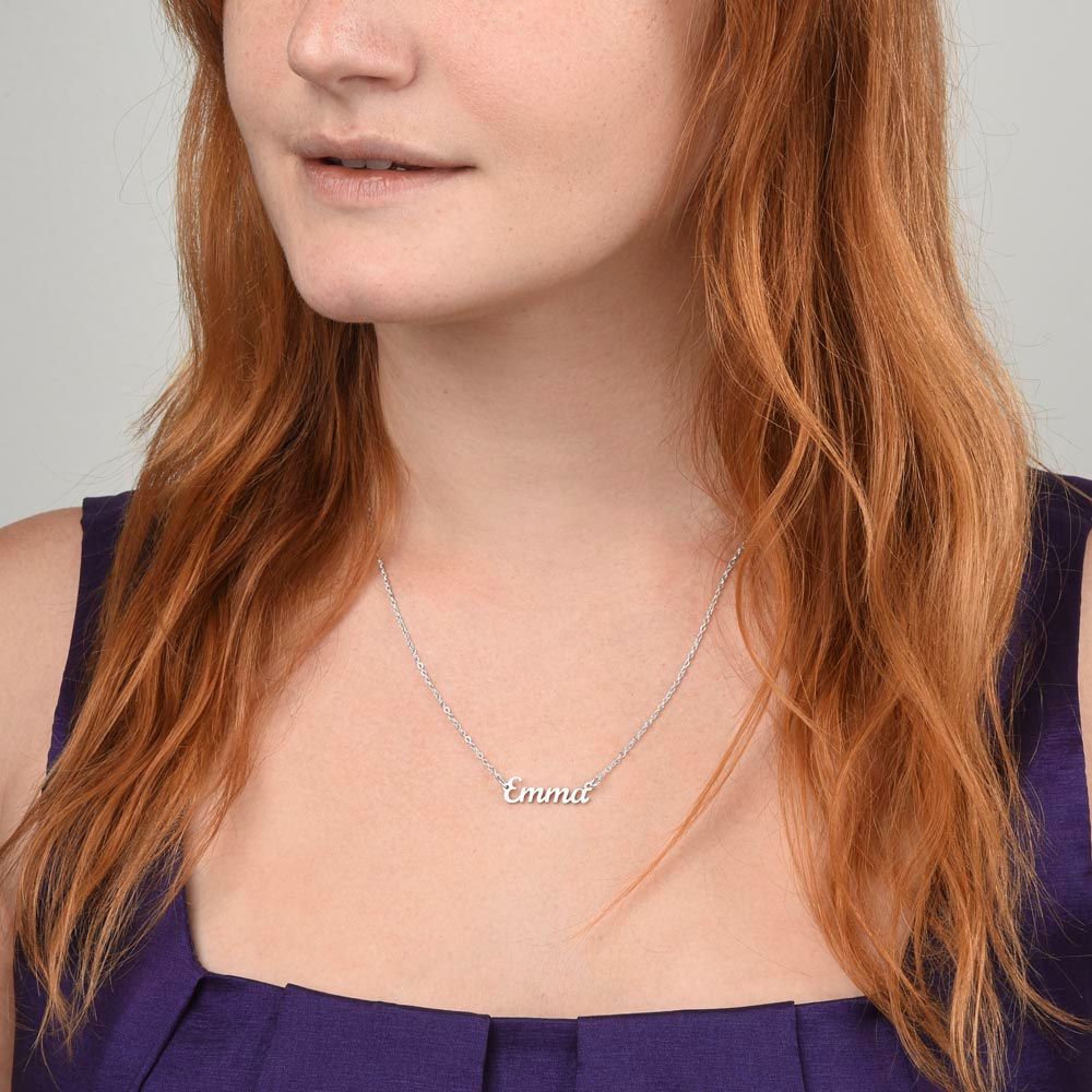 Personalized Name Necklace is the Perfect Gift for your Loved Ones and Will Become a Versatile Accessory for Any Occasion