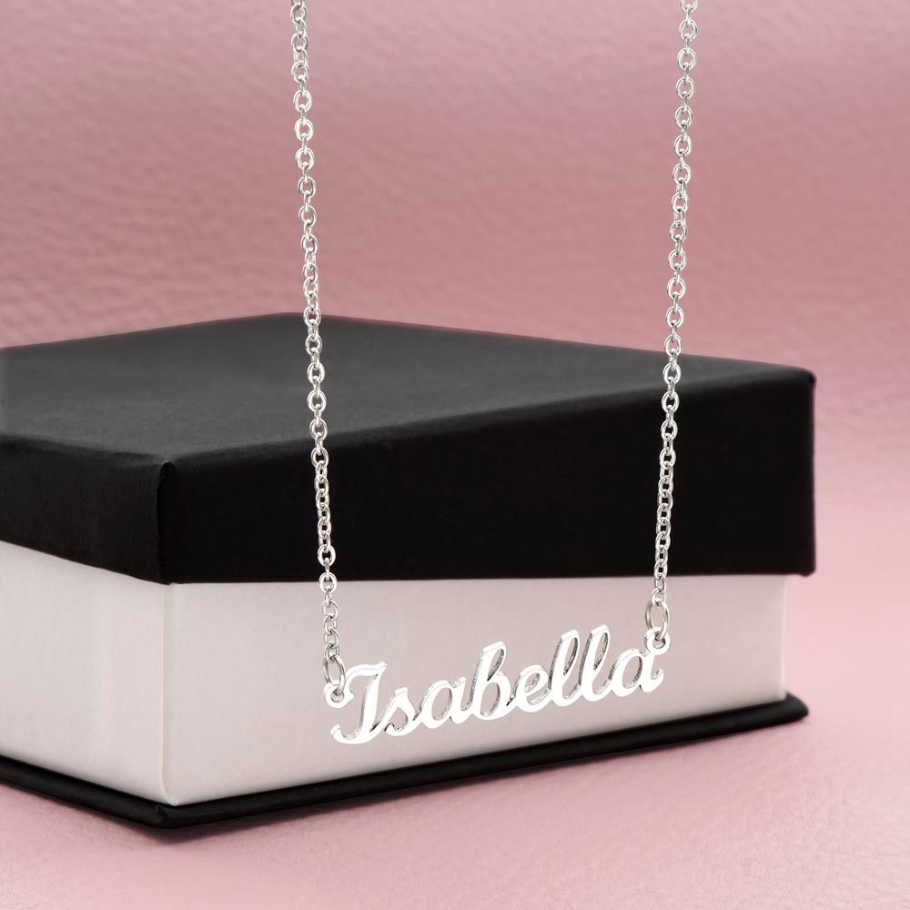 Personalized Name Necklace is the Perfect Gift for your Loved Ones and Will Become a Versatile Accessory for Any Occasion