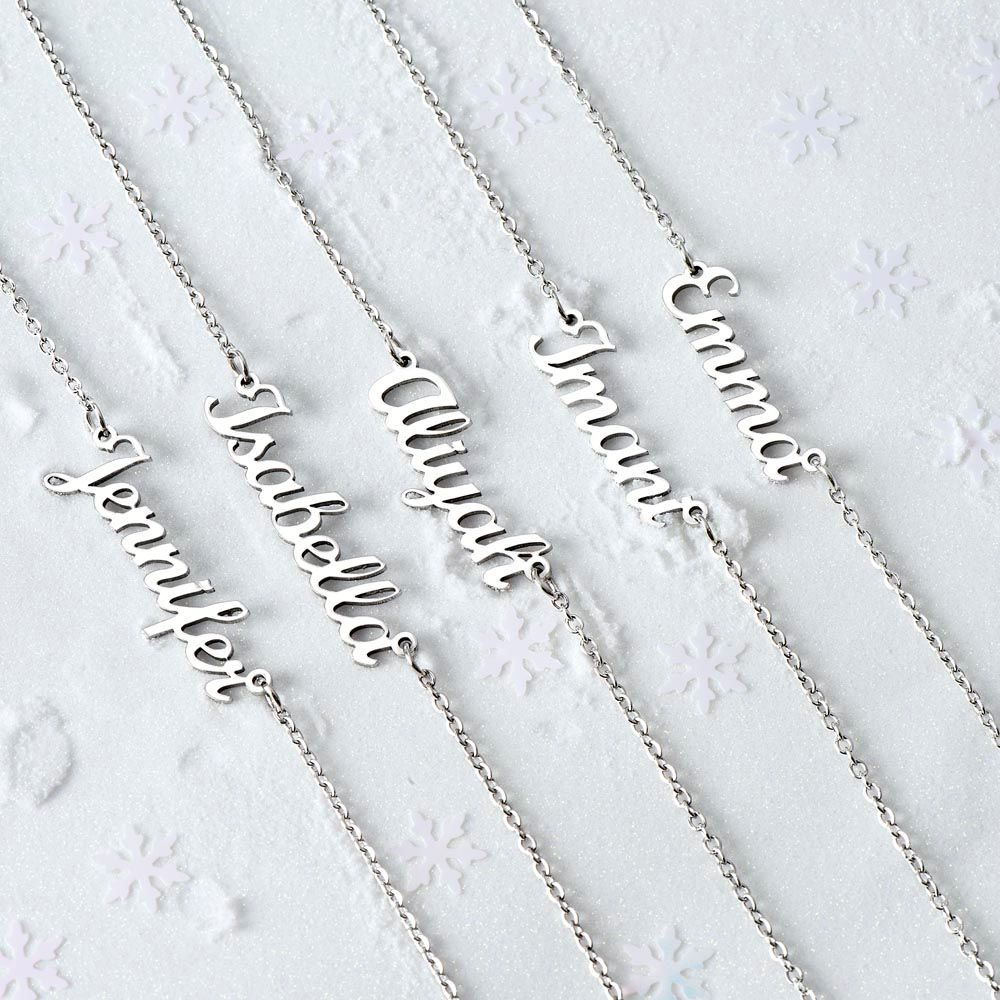 Personalized Name Necklace is the Perfect Gift for your Loved Ones and Will Become a Versatile Accessory for Any Occasion