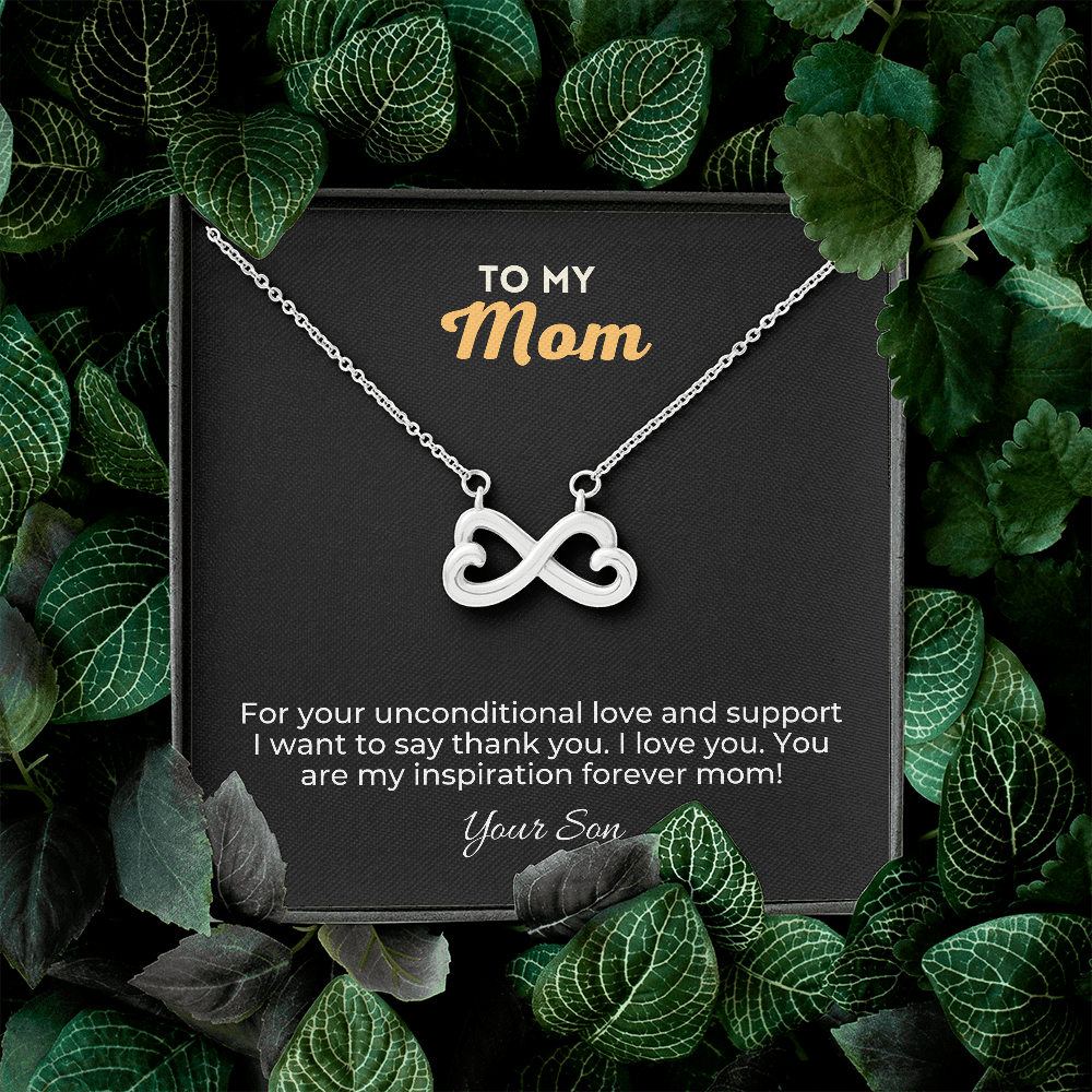 Pendant Necklace, Gifts for Mom, Mother's Day Gifts, Birthday Gifts for Mom, Gift from Son, Your Unconditional love, Gifts for Mom from Son