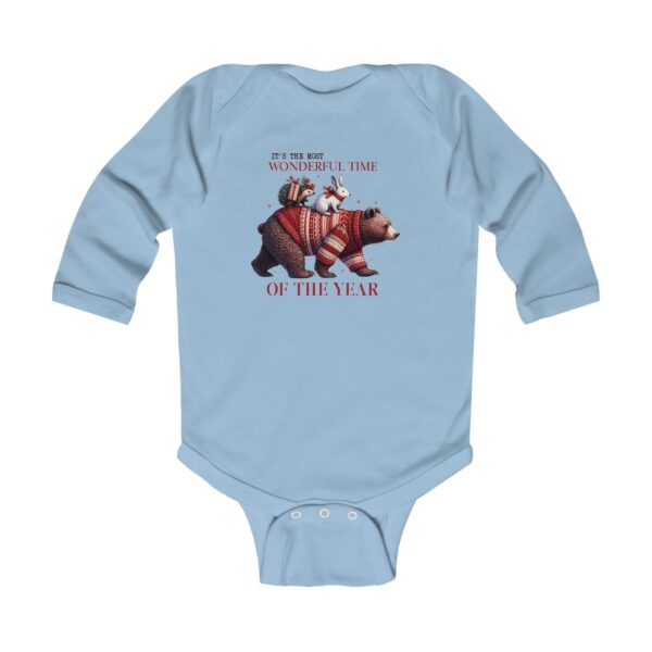 It's The Most Wonderful Time Of The Year, Infant Long Sleeve Bodysuit Christmas Gift