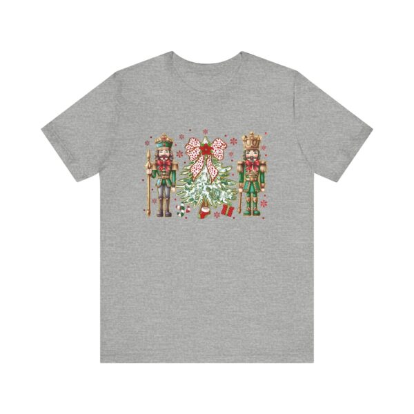 Chinoiserie Christmas Nutcracker Coquette Jersey Short Sleeve Tee, T-shirt, Shirt, Christmas Gift