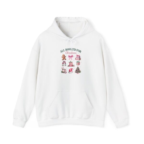 All Booked For Christmas Heavy Blend™ Hooded Sweatshirt