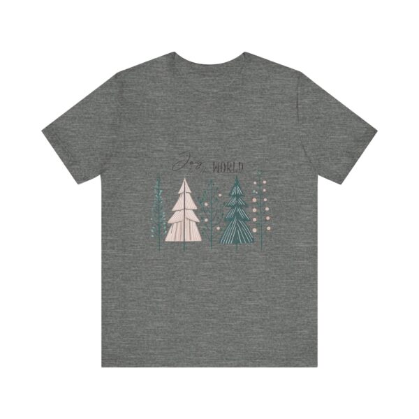 Joy to The World, Boho Jersey Short Sleeve Tee, T-shirt, Shirt, Christmas Gift